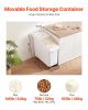 VEVOR Rice Storage Container, 21Gallon/80L Capacity Large Dog Food Dispenser Bin, Kitchen Ingredient Grain Cereal Flour Bin