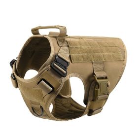 Outdoor Tactical Dog Vest For Large Dogs (Option: Mud-XL)
