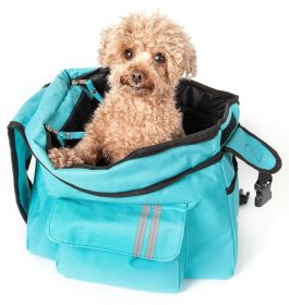 Fashion Back-Supportive Over-The-Shoulder Fashion Pet Carrier (sku: B17BLMD)
