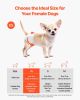 VEVOR Disposable Dog Diapers, Super Absorbent Female Dog Diapers, 360° Leak-Proof Female Doggy Pet Diaper with Wetness Indicator for Heat Period